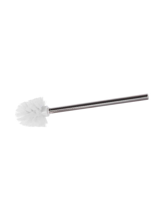 Beliani Set Accesorii Baie Metalic Alb 6buc