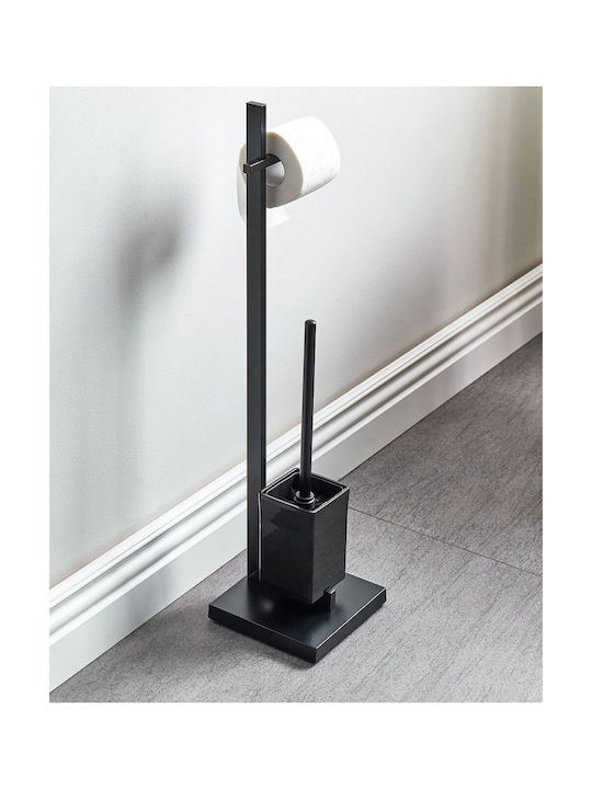 Beliani Badezimmer-Accessoire-Set Gray