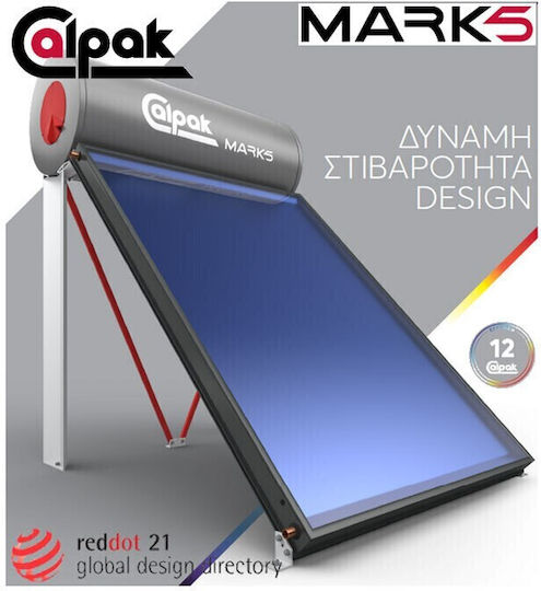 Calpak Solar Water Heater 300lt Glass Heat Pump 4.2 sq.m. Selective