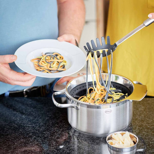 Rosle Deep Pasta Spoon Colander Made of Silicone 31.5cm