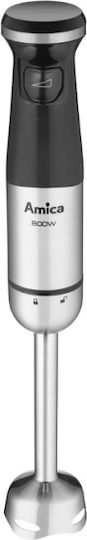 Amica BL6016 Ραβδομπλέντερ με Ανοξείδωτη Ράβδο 800W Μαύρο
