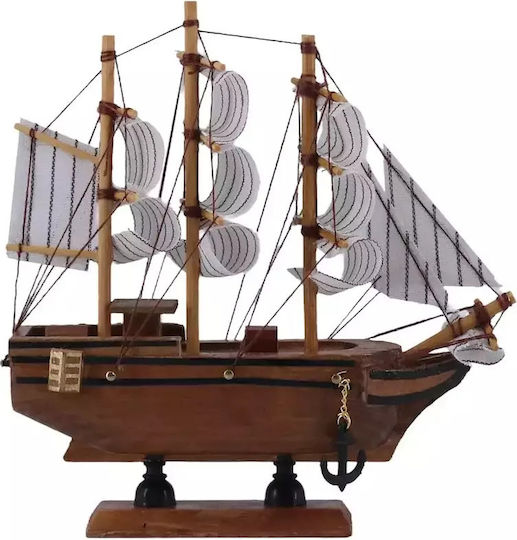 Nava Decorativă din Lemn Bounty 16cm