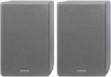 Denon SC-N10 SC-N10 Paar Hi-Fi Lautsprecher Buch selbst 120W 2 Anzahl von Fahrern B15.3xT20xH23.3cm. Gray