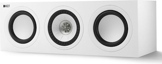 Kef Q250C Hi-Fi Lautsprecher Zentrale 100W 2 Anzahl von Fahrern B52.5xT21.4xH18cm. Weiß