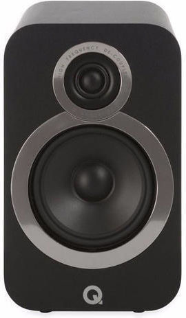 Q-Acoustics Q3020i Paar Hi-Fi Lautsprecher Buch selbst 75W 2 Anzahl von Fahrern B17xT28.2xH27.8cm. Schwarz