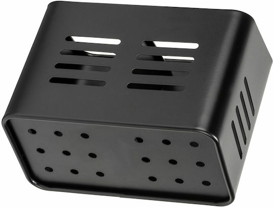 Wenko 55098100 Сушилник за прибори от метал Черен 16x13.5x9см