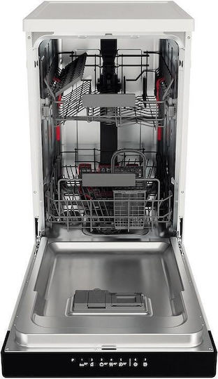 Whirlpool Ελεύθερο Πλυντήριο Πιάτων για 10 Σερβίτσια Π45xY85εκ. Λευκό