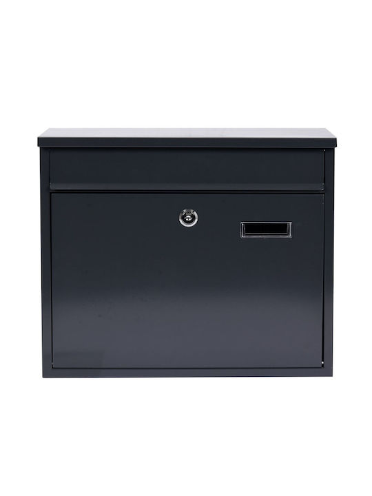 Vorel Outdoor Mailbox Inox in Gray Color 31x36x10cm