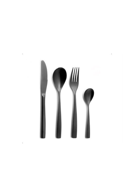 Comas BCN Cutlery Set Stainless Black 30pcs