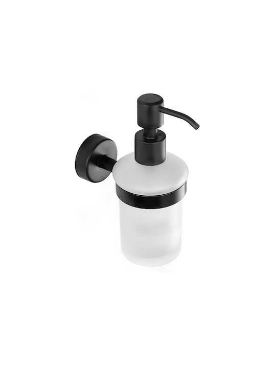 Kapitan Spender Glas Schwarz