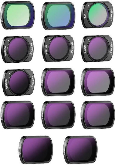 Neewer Filter CPL / PL / HD / Klar / ND / Diffusion / Lichtverschmutzung für Kameraobjektive