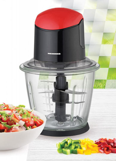 Heinner Πολυκόπτης Multi 500W με Δοχείο 1lt Μαύρος
