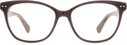 Kate Spade Femei Plastic Rame Ochelari Ochi de pisică Gri ADRIE-KB7F316