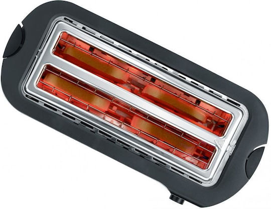 Severin AT 2590 Φρυγανιέρα 4 Θέσεων 1400W Inox