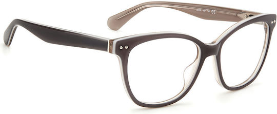Kate Spade Femei Plastic Rame Ochelari Ochi de pisică Gri ADRIE-KB7F316