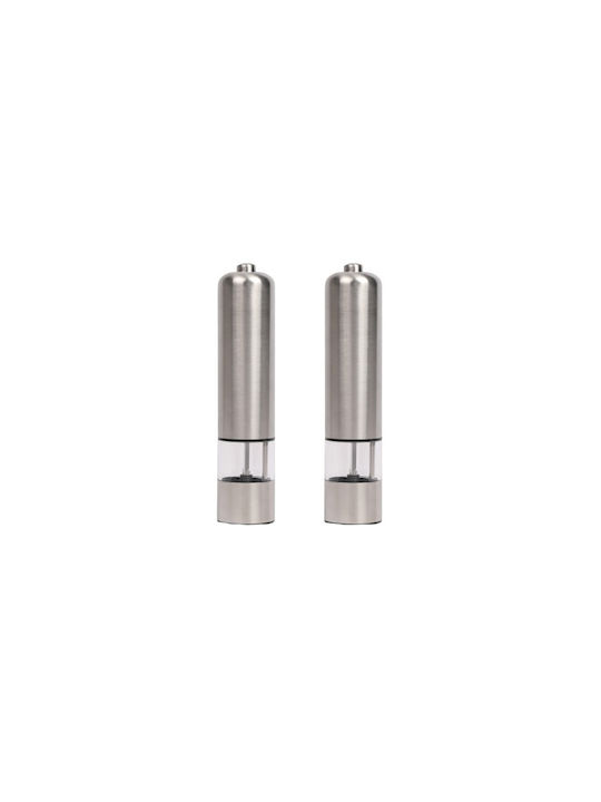 Livoo Set Manual Râșnițe Condimente Inox în Culoare Argintiu 1buc
