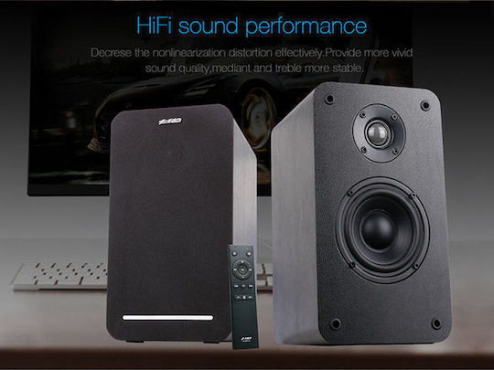 Fenda Αυτοενισχυόμενα Ηχεία με Bluetooth 60W (Ζεύγος) Μαύρα