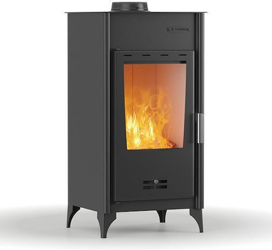 Thermiki ATS 90-10 Stahl Holzofen 12.24kW Blau