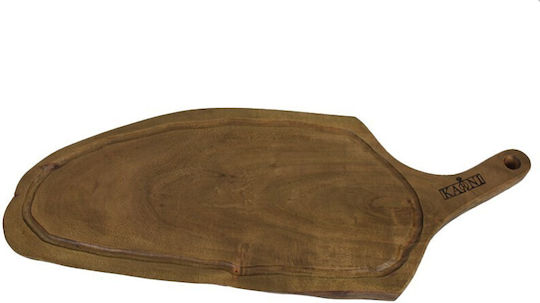 Nakaro Wood Πλατώ Σερβιρίσματος Ξύλινο Ανοιχτό Καφέ 60x24x3εκ.