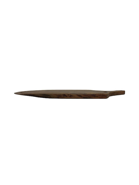 Nakaro Wood Wooden Serving Platter Light Brown 60x24x3cm