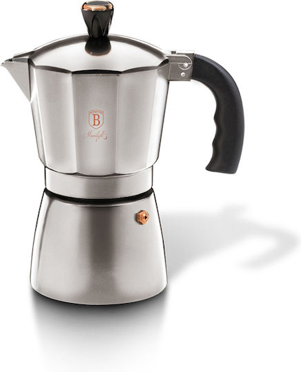 Berlinger Haus Μπρίκι Espresso 6cups Inox Ασημί