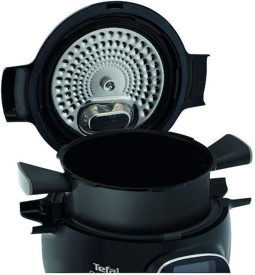 Tefal Cook4me + Connect Πολυμάγειρας 1450W με Χωρητικότητα 6lt Μαύρος
