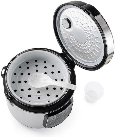 Muhler Πολυμάγειρας 930W με Χωρητικότητα 5lt Καφέ