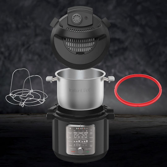 Instant Pot Pro Plus 6 Мултикукър 1200W с Капацитет 5.7лт Черен