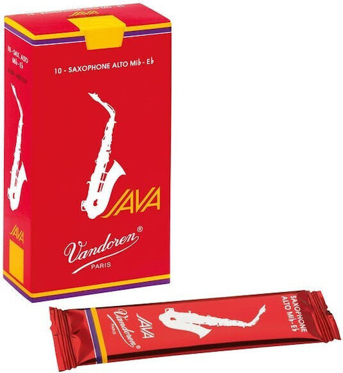 Vandoren Alto Sax Reed JAVA Tărie 2.5 Reed 1 Bucată
