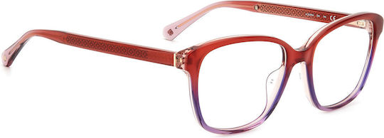 Kate Spade Women's Red Acetate Frame