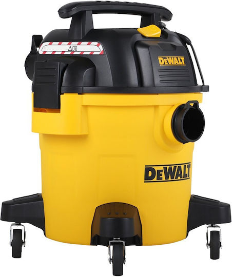 DEWALT Σκούπα Υγρών / Στερεών 1050W με Πλαστικό Κάδο 20lt