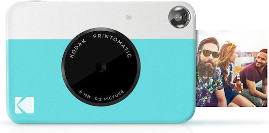 Kodak Printomatic Instant Φωτογραφική Μηχανή Blue