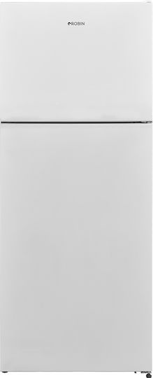 Robin Frigider cu două uși 403lt NoFrost Î182xL70xA63.5cm. Inox RT-475