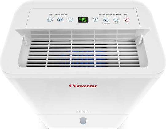 Inventor Primus Αφυγραντήρας με Συμπιεστή Ιονιστή και Wi-Fi 20lt