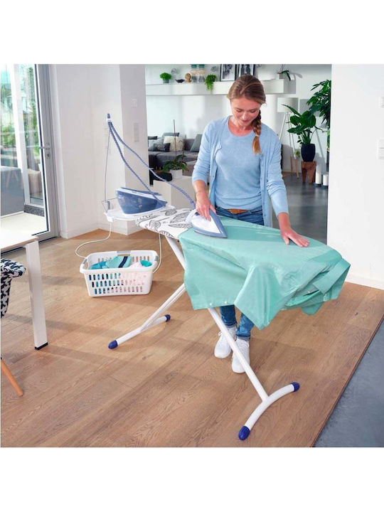 Leifheit Leifheit AirBoard Express M Foldable Ironing Board for Boiler System Red 120x38cm