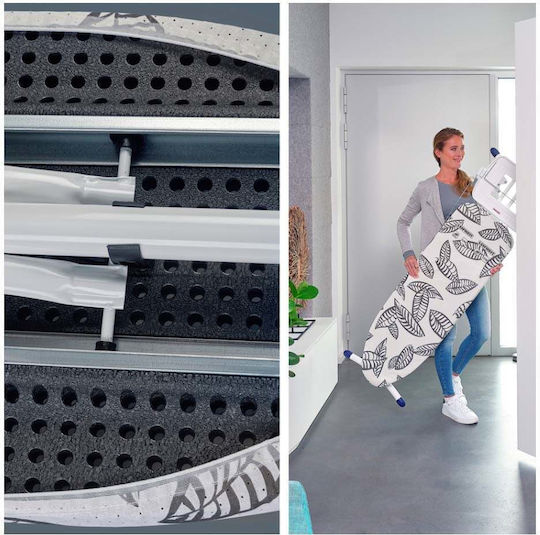 Leifheit AirBoard Express M για Σύστημα Μπόιλερ Σπαστή Κόκκινο 120x38cm