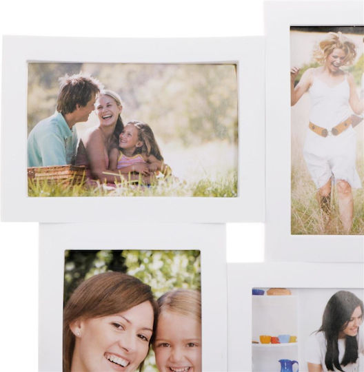 Multi Montare Pe Perete 18 Fotografii Plastic Cu Rama Foto Albă