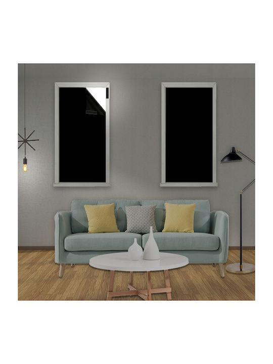 Blackout Roller Blind Window Film Velcro 100x150cm + Darkening Bag