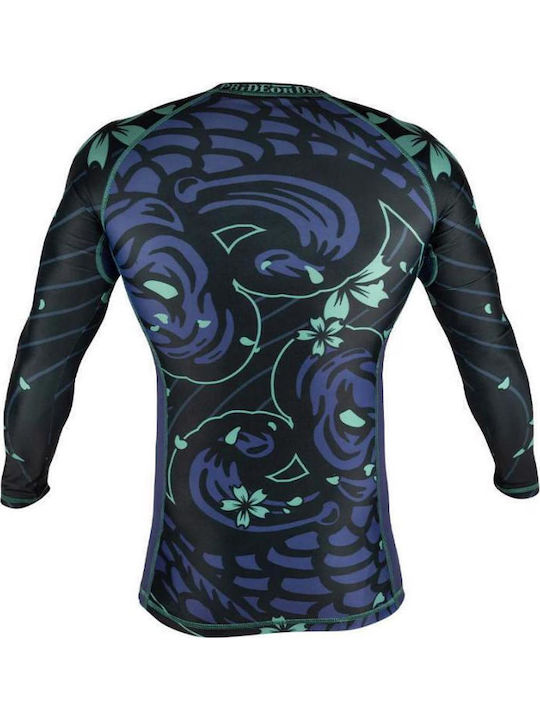 PrideOrDie Long Sleeve Shirt POD242 for Jiu-Jitsu Black