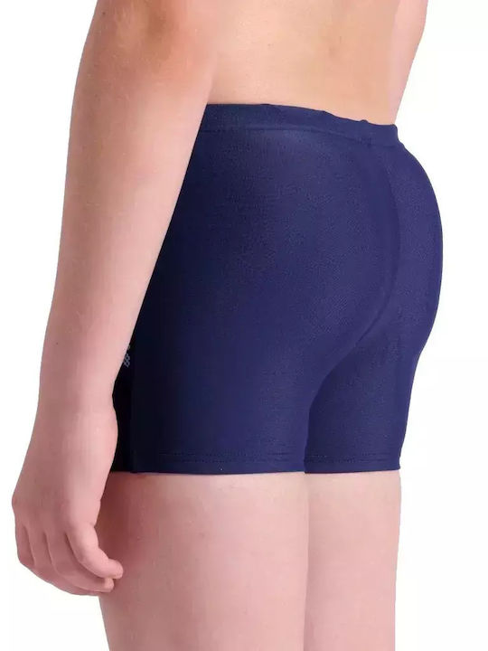 Arena Graphic Kids Swimwear Swim Shorts Navy Blue