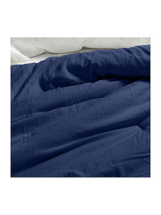 Cannon Πάπλωμα Υπέρδιπλο 220x240εκ. Navy Peony 280 GSM