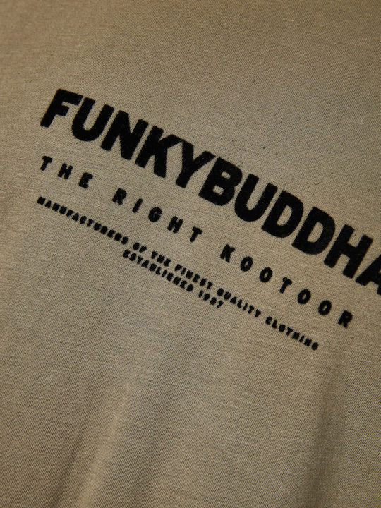 Funky Buddha T-shirt Beige