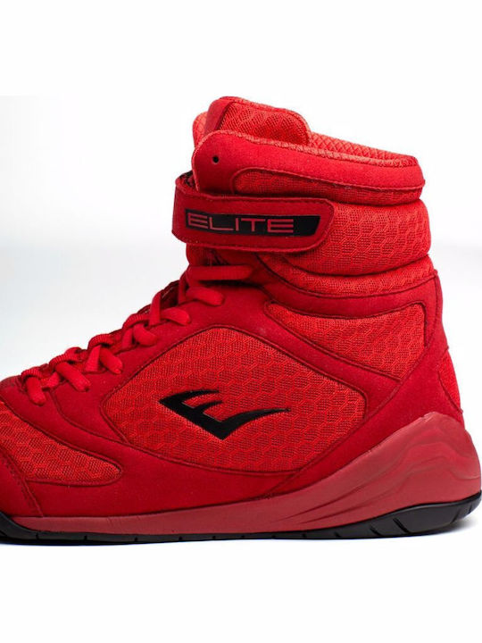Everlast Elite 2 Boxing Shoes Red