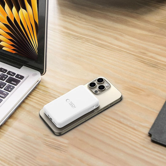 Tech-Protect PB31 Lifemag MagSafe Power Bank 10000mAh Λευκό