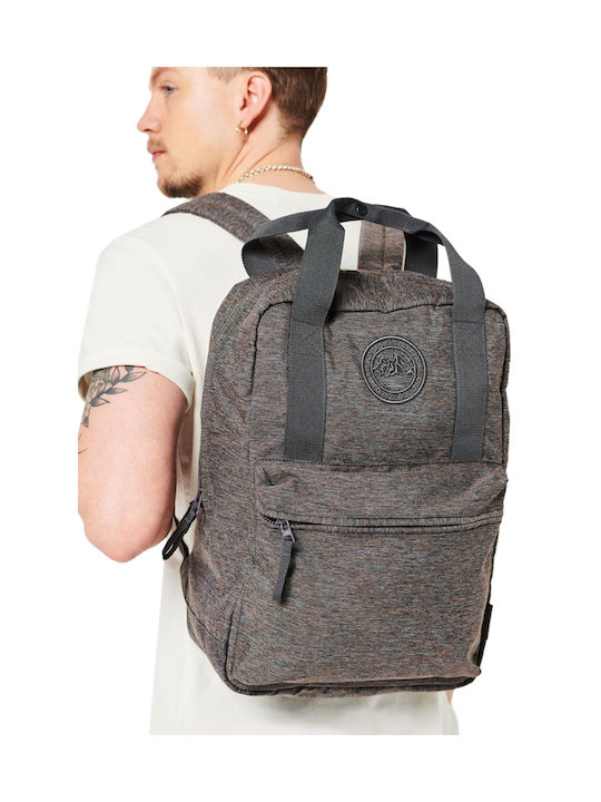 Superdry Vintage Forest L Men's Fabric Backpack Gray 18.1lt