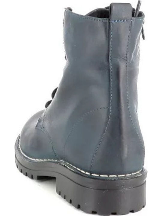 Stiefeletten Damen Blau
