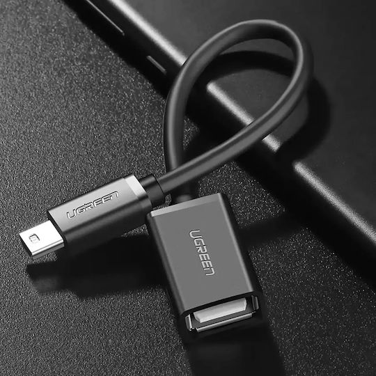 Ugreen US249 Convertor mini USB masculin în USB-A feminin 1buc