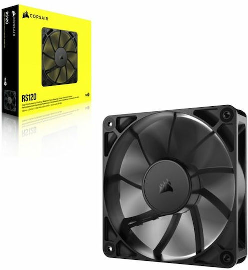Corsair RS120 Case Fan 2100rpm 72.8cfm Without LED Lighting and 4-Pin PWM Connection