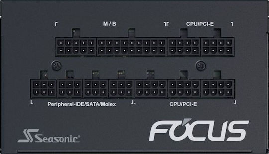 Seasonic Focus GX 750W Black Computer Power Supply Full Modular 80 Plus Gold