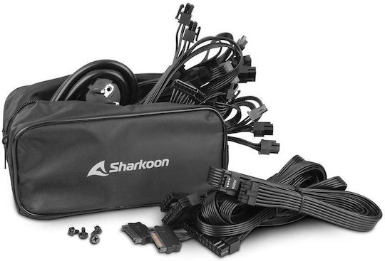 Sharkoon Rebel P30 1300W Negru Sursă de Alimentare Calculator Complet modular 80 Plus Gold